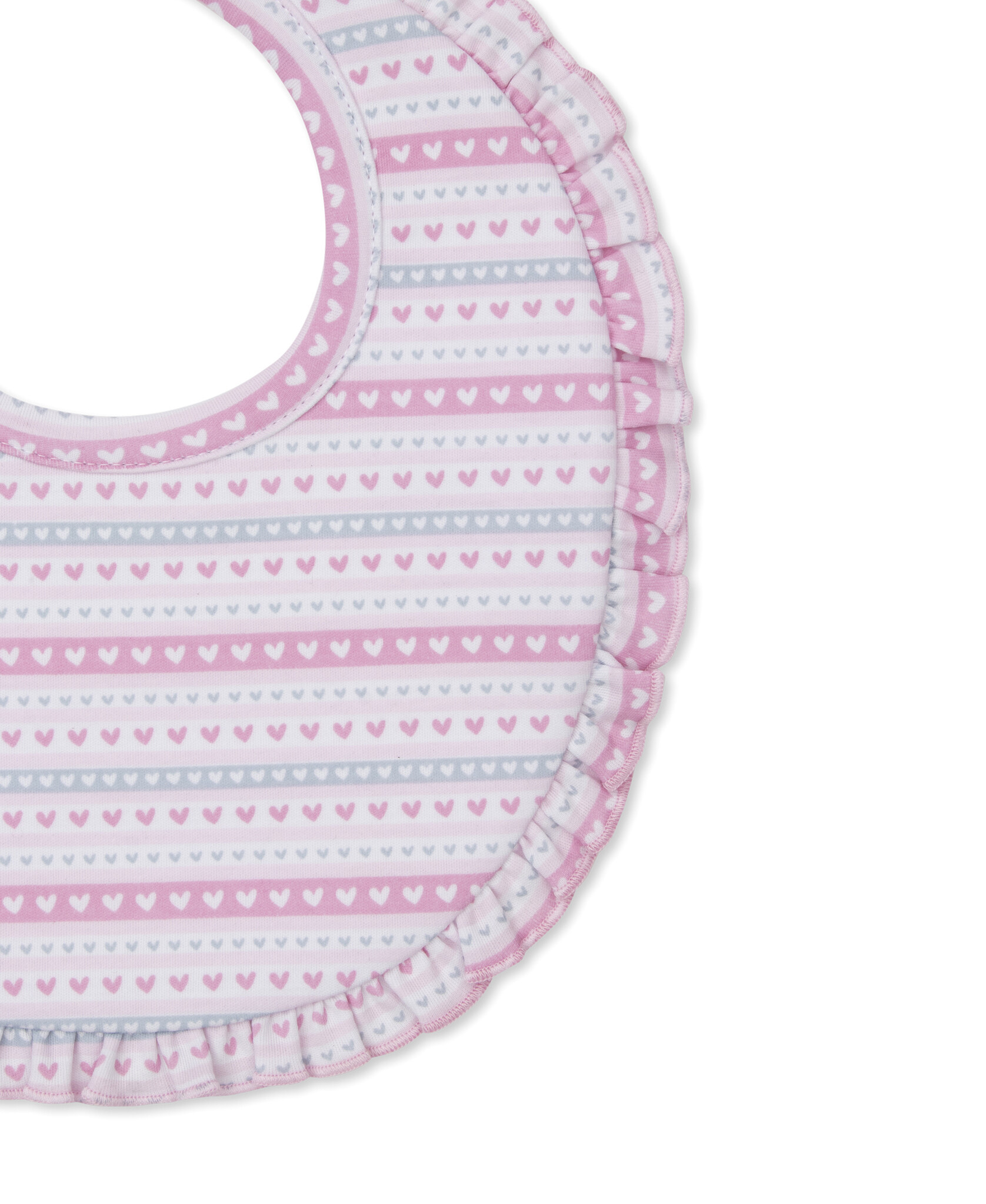 kissy kissy Kissy Kissy Baby Elephant Hearts Bib