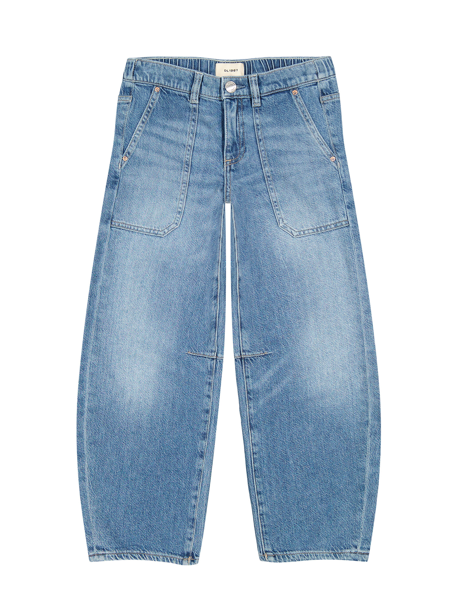 DL1961 DL 1961 Lilia Pull On Barrel Jean