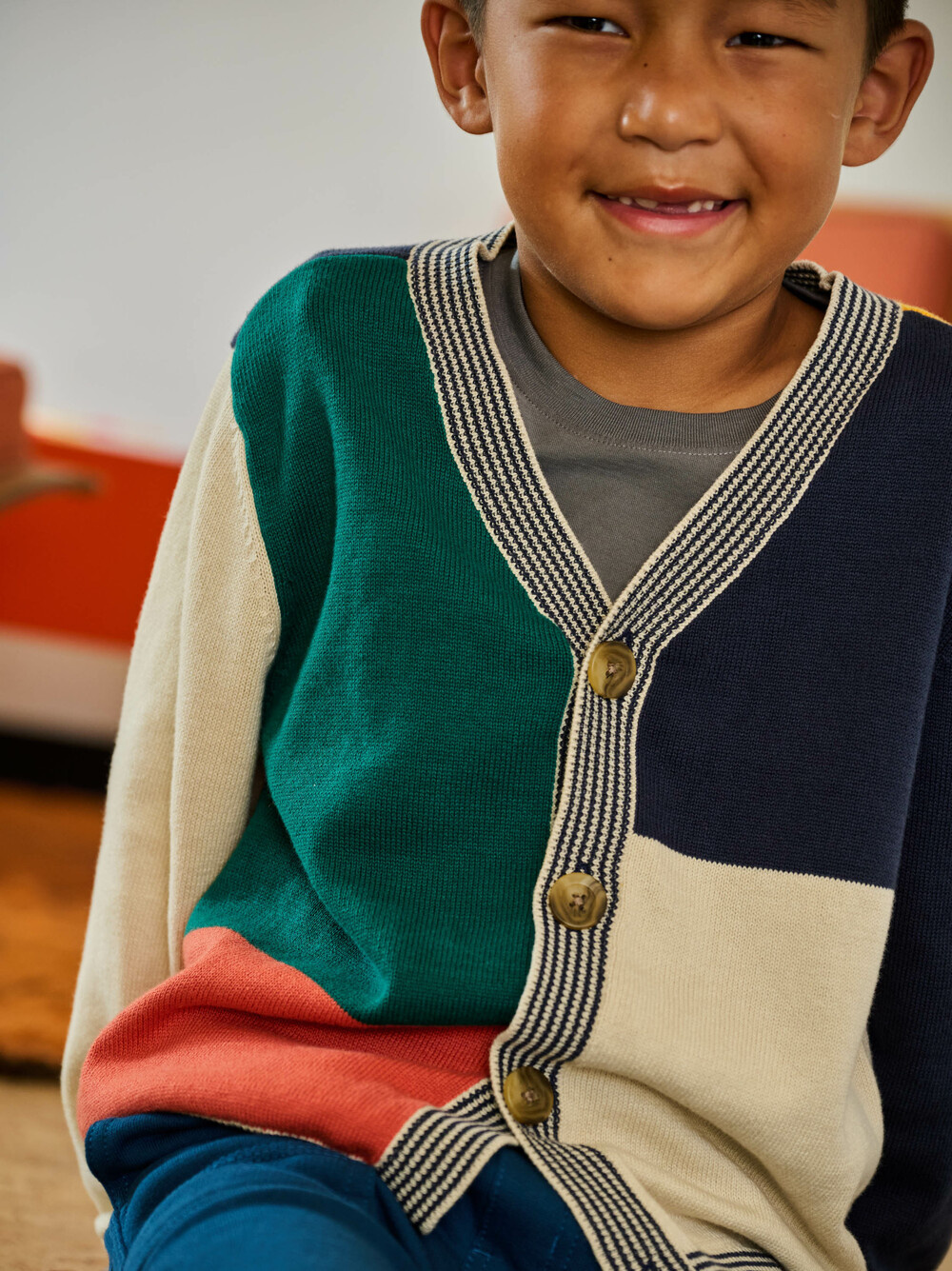 Tea Collection Tea Colorblock Sweater