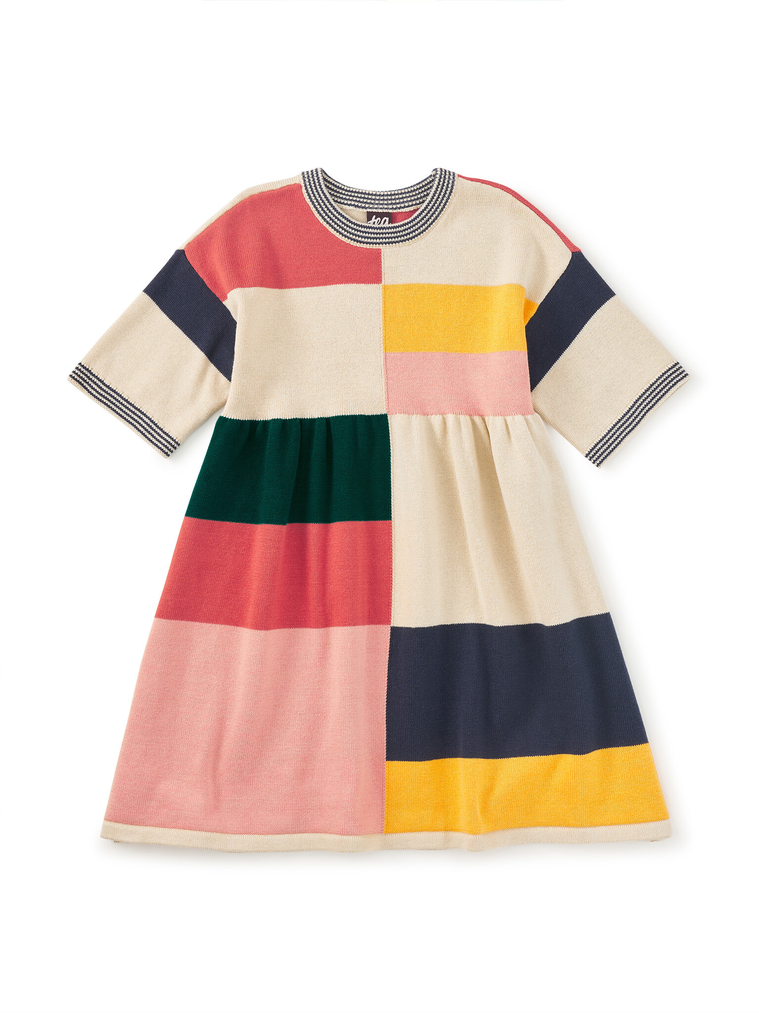 Tea Collection Tea Colorblock Sweater Dress