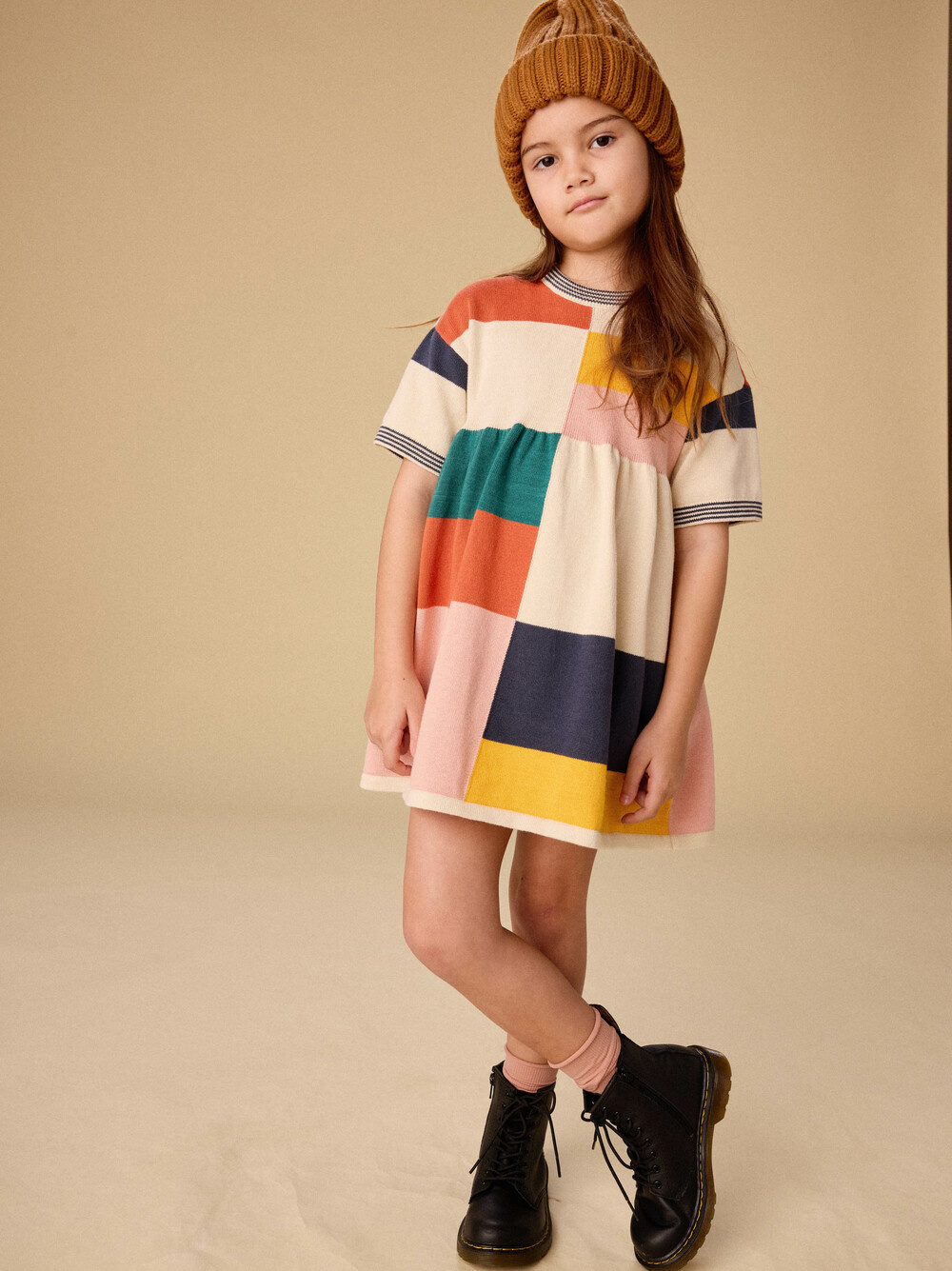 Tea Collection Tea Colorblock Sweater Dress