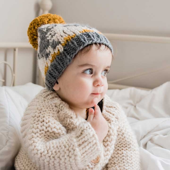 Huggalugs Huggalugs T-Rex Knit Beanie Hat