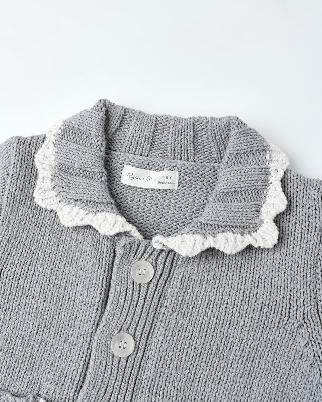 Rylee and Cru Rylee & Cru Collared Cardigan