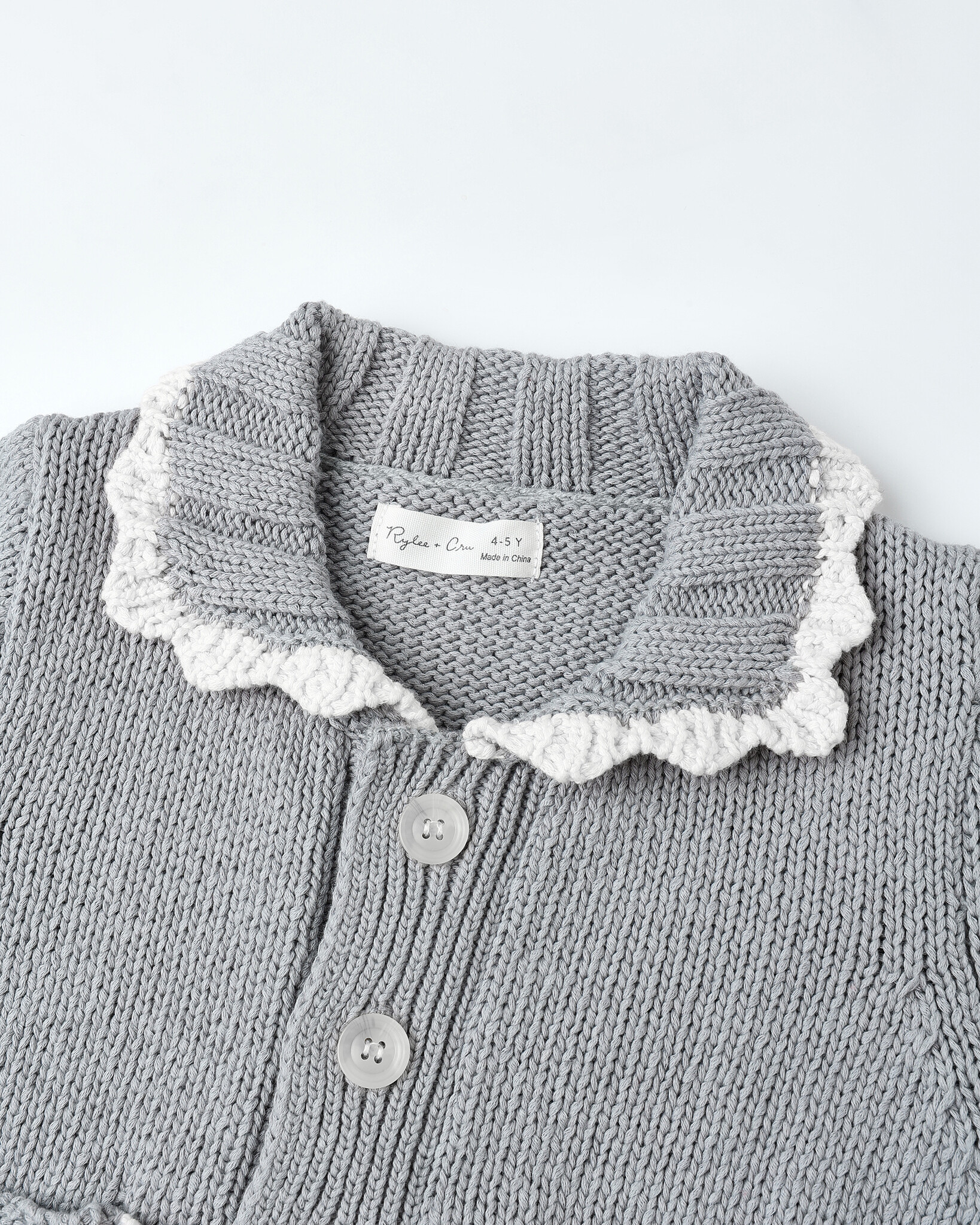 Rylee and Cru Rylee & Cru Collared Cardigan