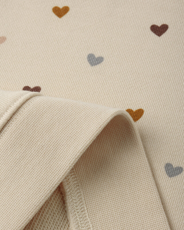 Rylee and Cru Rylee & Cru Hearts Boxy Pullover
