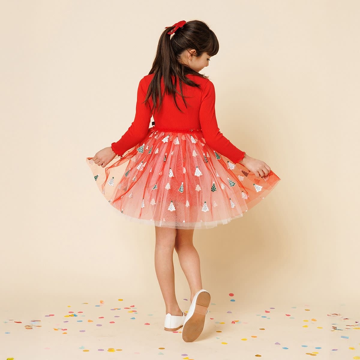 Petite Hailey Petite Hailey Santa Tutu Dress