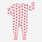 Petite Hailey Petite Hailey Pink Bow Snap Romper