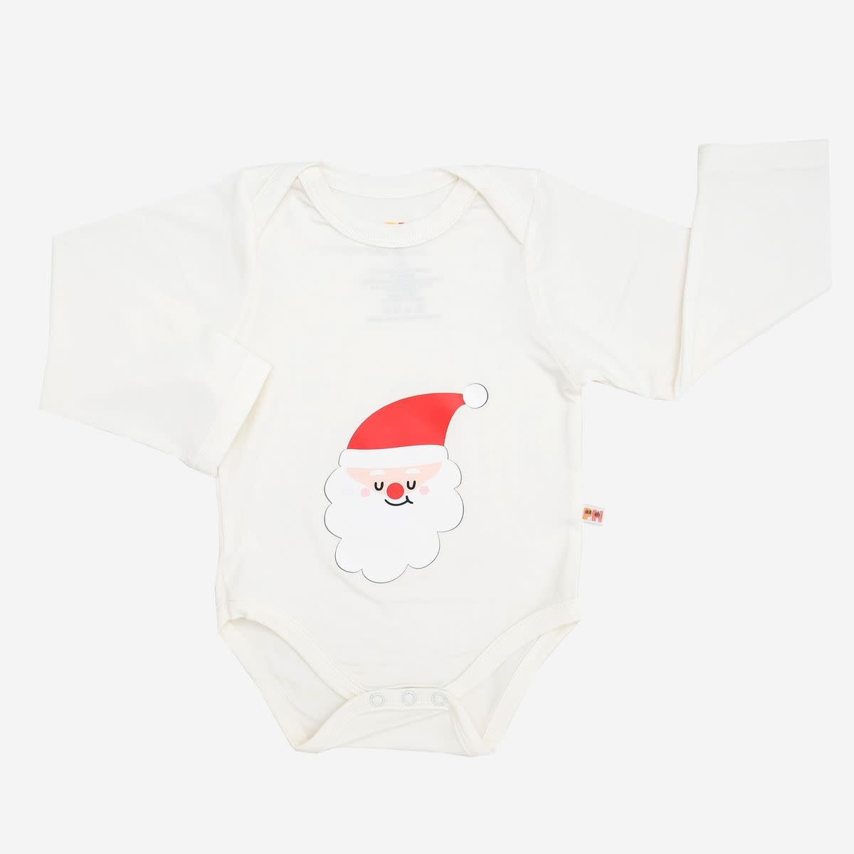 Petite Hailey Petite Hailey Santa Long Sleeve Bodysuit