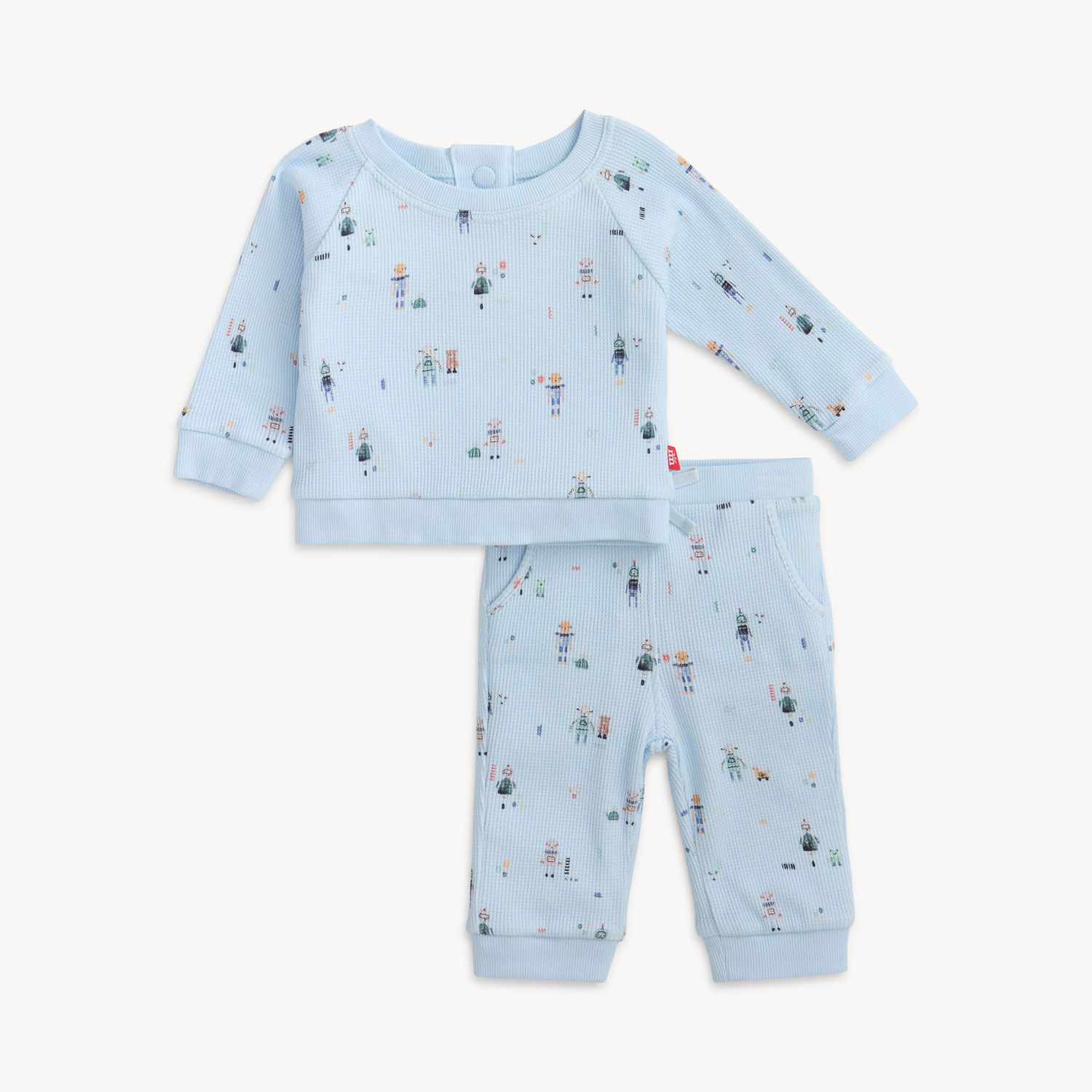 Magnetic Me Magnetic Me Bot Waffle Magnetic Set