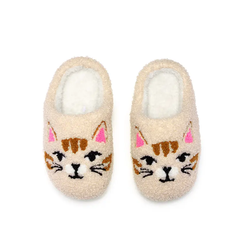 Living Royal Indoor/Outdoor Slippers-Kitty Cat Faces