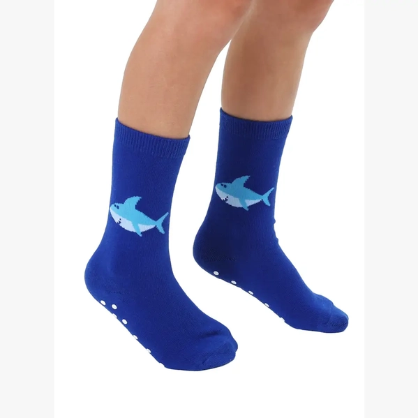 Living Royal 3D Packaged Crew Socks - Kids - Shark