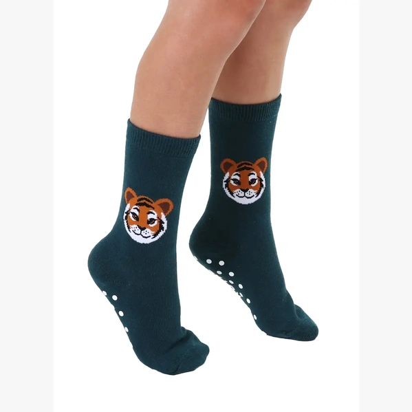 Living Royal 3D Packaged Crew Socks - Kids - Tiger