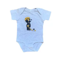 Sidetrack Sidetrack Boston Hockey Cub Bodysuit