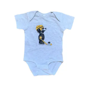 Sidetrack Sidetrack Boston Hockey Cub Bodysuit
