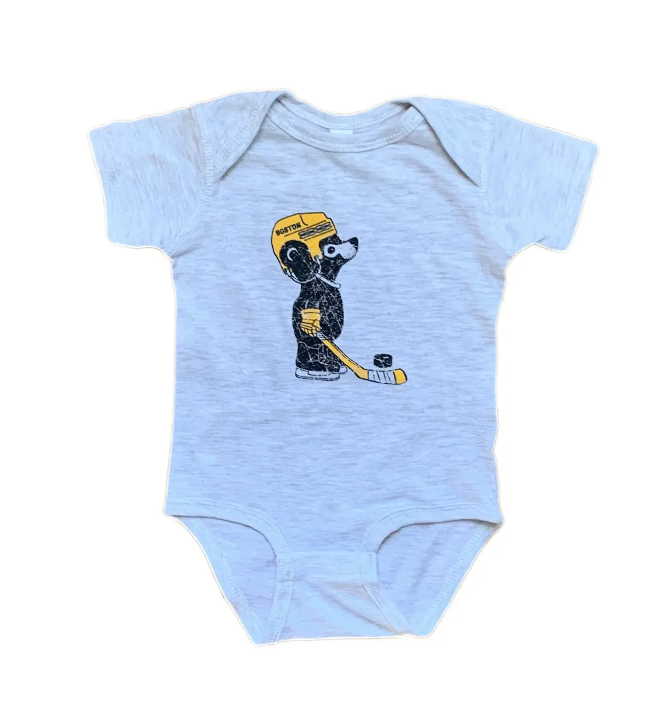 Sidetrack Sidetrack Boston Hockey Cub Bodysuit