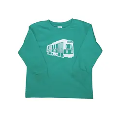 Sidetrack Sidetrack Boston MBTA Green Line Long Sleeve T-Shirt