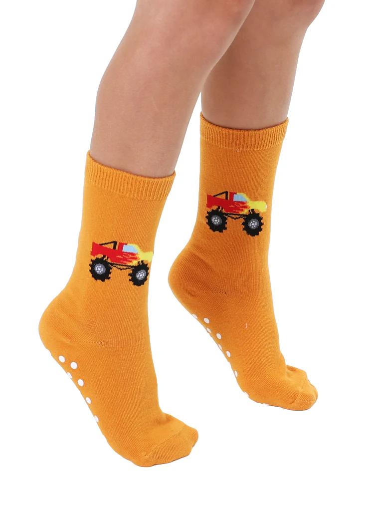 Living Royal 3D Packaged Crew Socks - Kids - Monster Truck