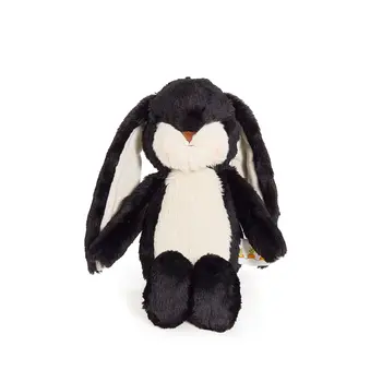 Bunnies by the Bay Bunnies by the Bay Wee 8" Floppy Nibble Bunny- Black