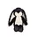 Bunnies by the Bay Bunnies by the Bay Wee 8" Floppy Nibble Bunny- Black
