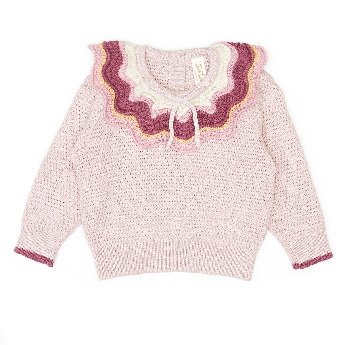 Tun Tun Tun Tun Multicolor Ruffle Sweater
