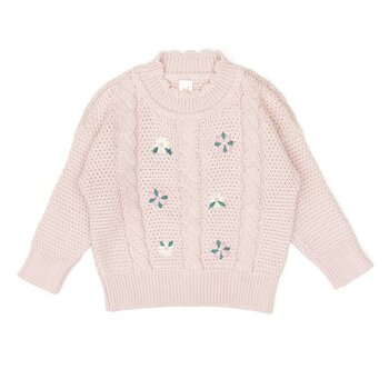 Tun Tun Tun Tun Embroidered Sweater