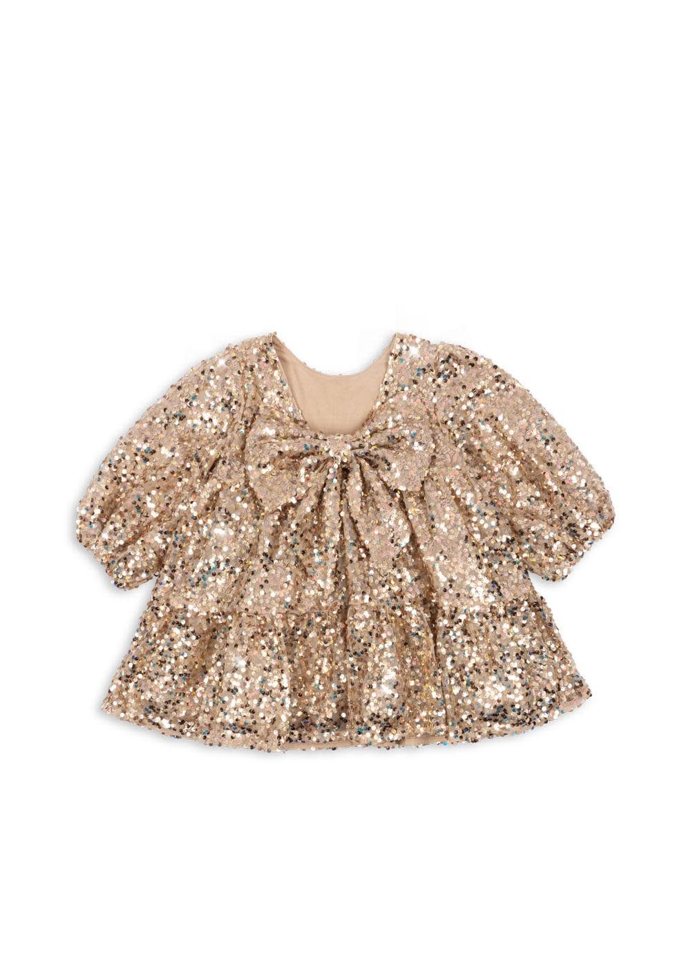 Konges Sløjd Konges Sløjd Lila Sequins Bow Dress