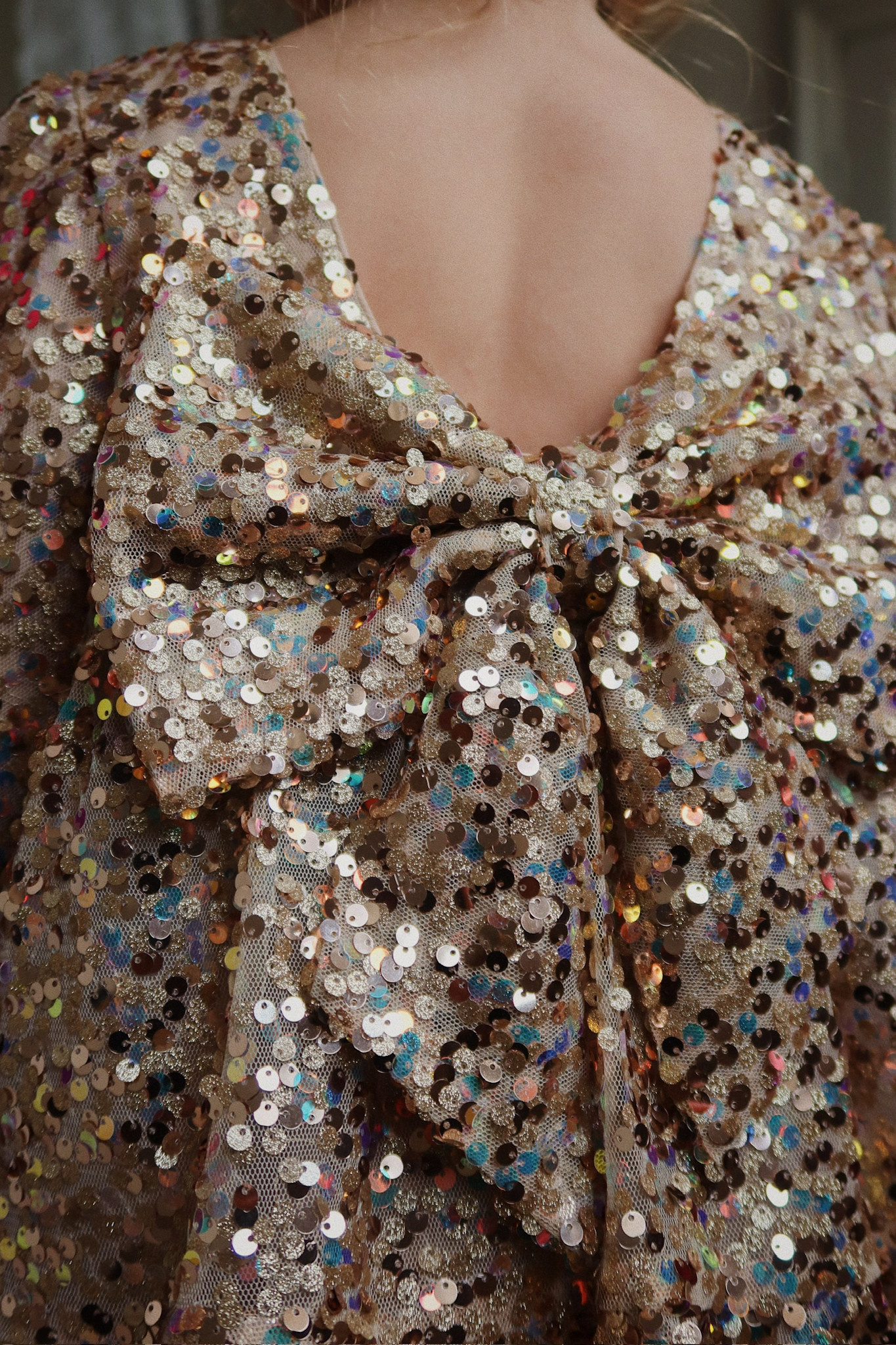Konges Sløjd Konges Sløjd Lila Sequins Bow Dress