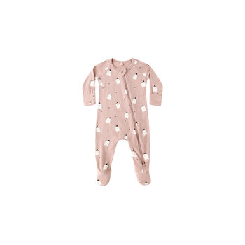 Quincy Mae Quincy Mae Ghosts Zip Footie