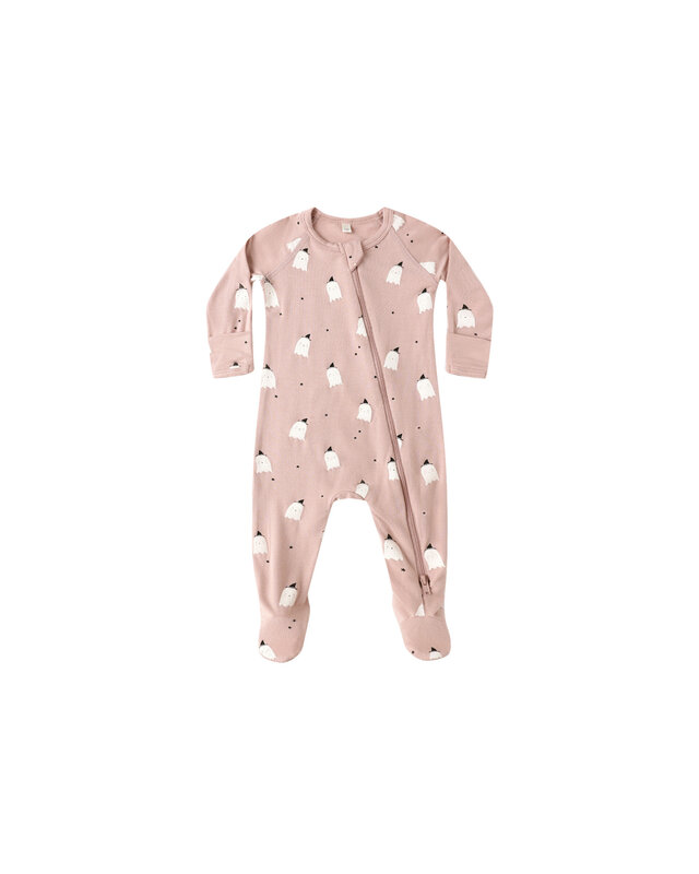 Quincy Mae Quincy Mae Ghosts Zip Footie