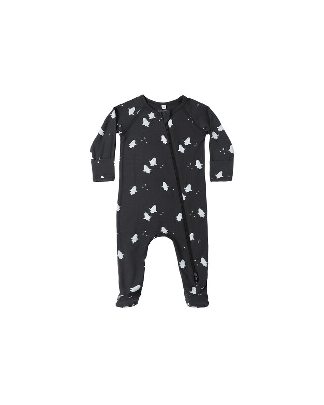 Quincy Mae Quincy Mae Ghosts Zip Footie