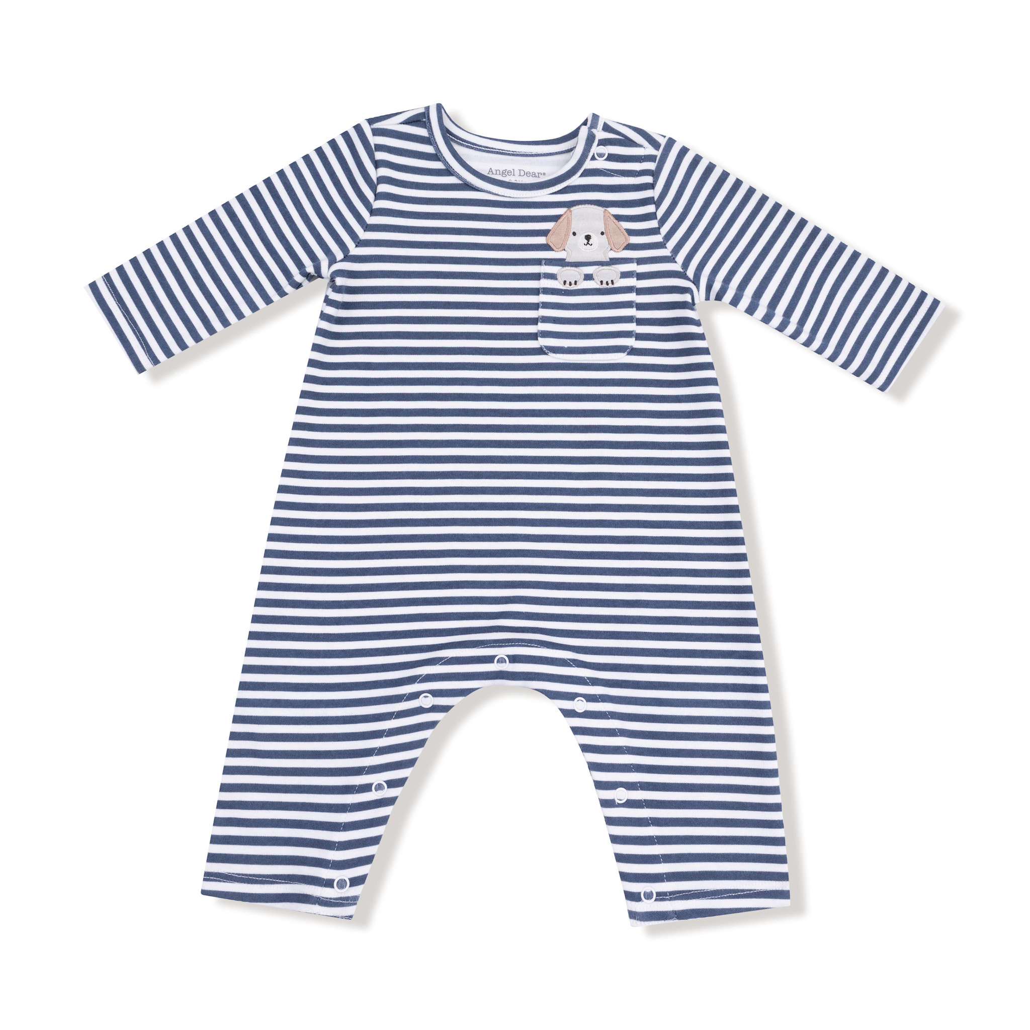 Angel Dear Angel Dear Puppy Stripe Romper