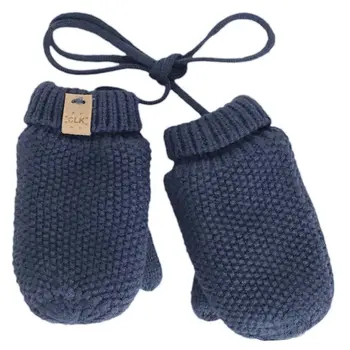 Cali Kids Knit Corded Baby Mitt