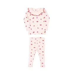 Tun Tun Tun Tun Rose Apples Ribbed Set