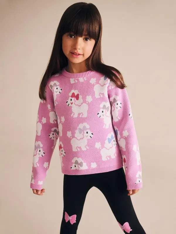 Huxbaby Huxbaby Poodle Knit Pullover