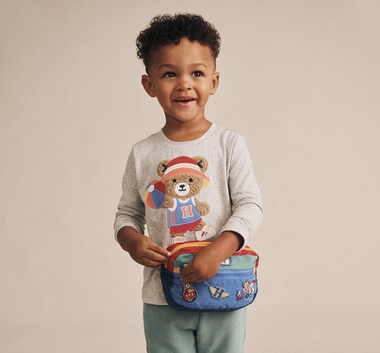 Huxbaby Huxbaby Sporty Huxbear Longsleeve Top