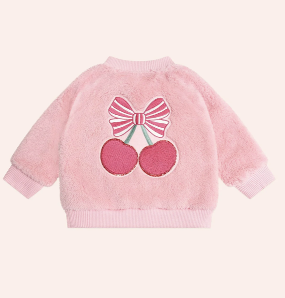 Huxbaby Huxbaby Cherry Pie Fur Jacket