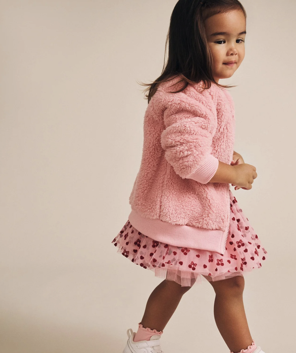 Huxbaby Huxbaby Cherry Pie Fur Jacket