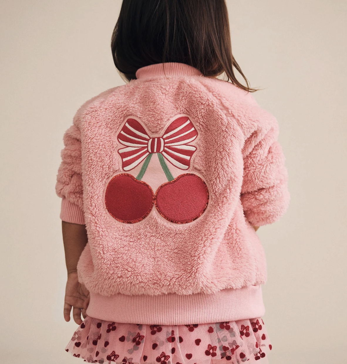 Huxbaby Huxbaby Cherry Pie Fur Jacket