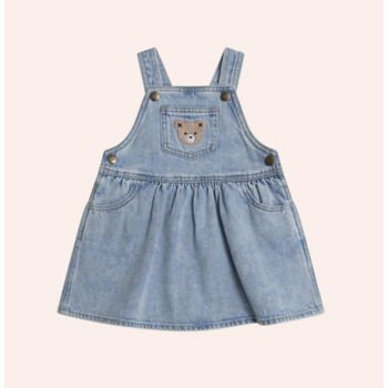 Huxbaby Huxbaby Dreamy Denim Pinafore Dress