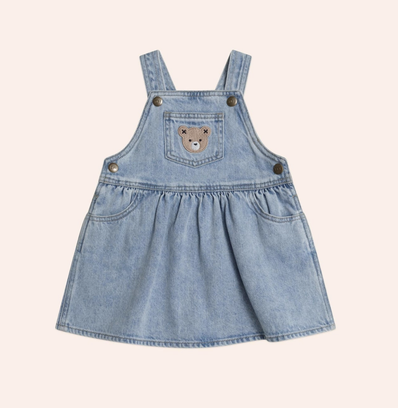 Huxbaby Huxbaby Dreamy Denim Pinafore Dress
