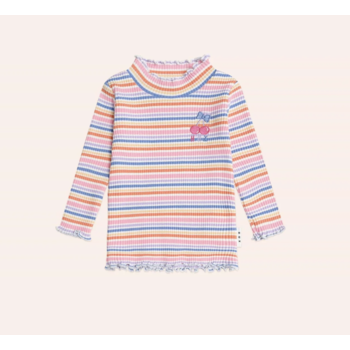 Huxbaby Huxbaby Rainbow Rib Top