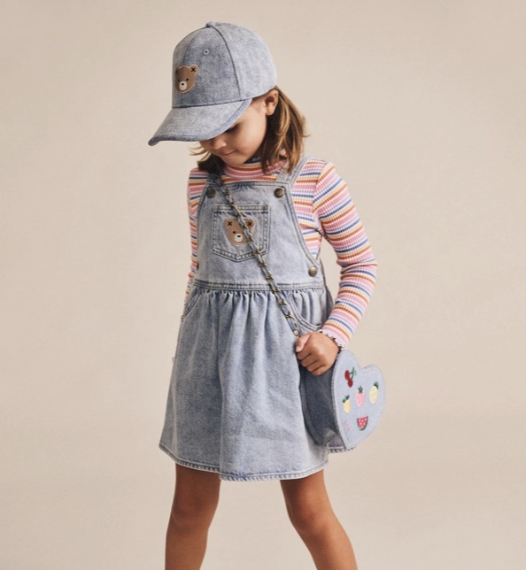 Huxbaby Huxbaby Rainbow Rib Top