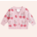Huxbaby Huxbaby Cherry Pie Scalloped Knit Cardigan