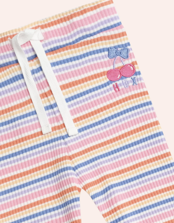 Huxbaby Huxbaby Rainbow Rib Leggings