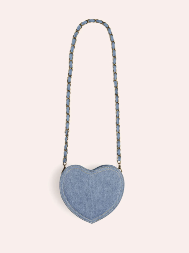 Huxbaby Huxbaby I Heart Fruit Denim Shoulder Bag