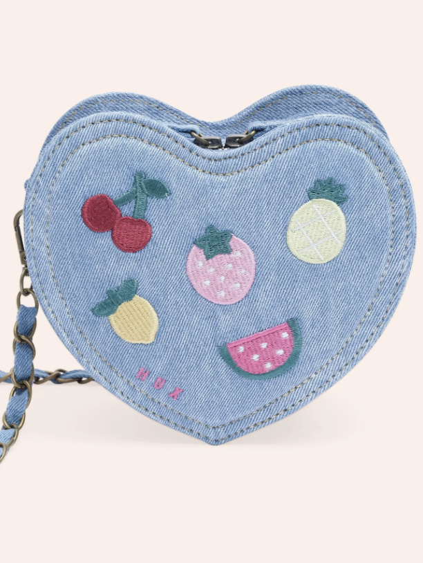 Huxbaby Huxbaby I Heart Fruit Denim Shoulder Bag