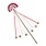 Rockahula Disco Rainbow Wand