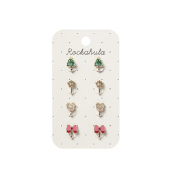 Rockahula Jolly Christmas Clip On Earrings