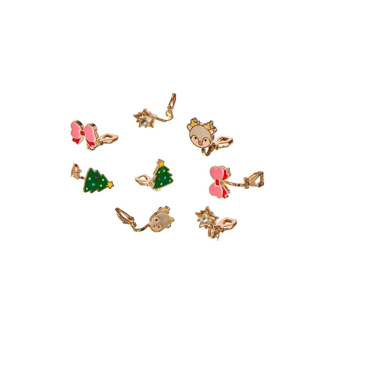 Rockahula Jolly Christmas Clip On Earrings