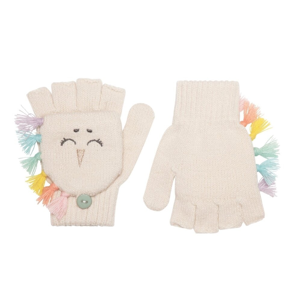 Rockahula Rockahula Rainbow Unicorn Knitted Gloves